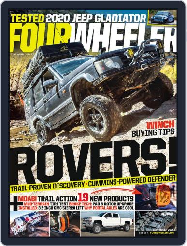 Four Wheeler September 1st, 2021 Digital Back Issue Cover