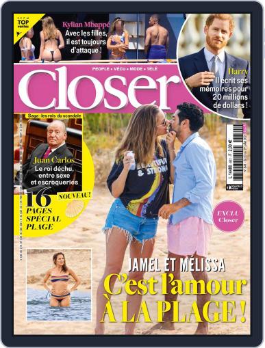 Closer France July 21st, 2021 Digital Back Issue Cover