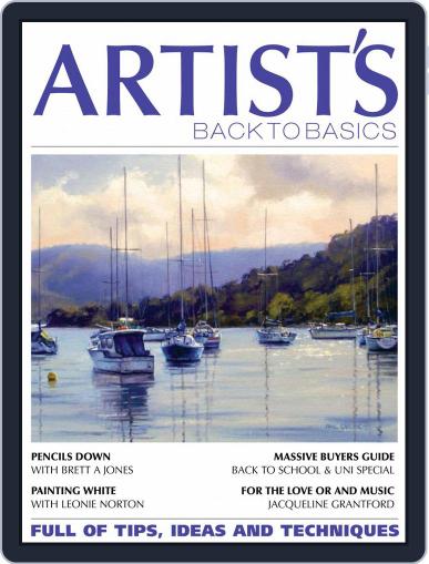 Artists Back to Basics July 1st, 2021 Digital Back Issue Cover