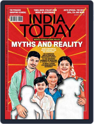 India Today August 2nd, 2021 Digital Back Issue Cover