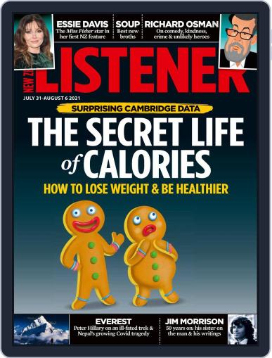 New Zealand Listener July 31st, 2021 Digital Back Issue Cover