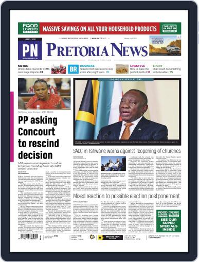 Pretoria News July 26th, 2021 Digital Back Issue Cover