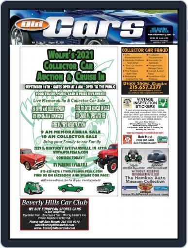 Old Cars Weekly August 15th, 2021 Digital Back Issue Cover