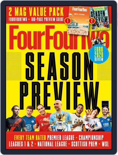 FourFourTwo UK August 1st, 2021 Digital Back Issue Cover