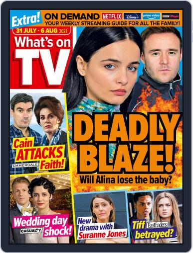 What's on TV July 31st, 2021 Digital Back Issue Cover