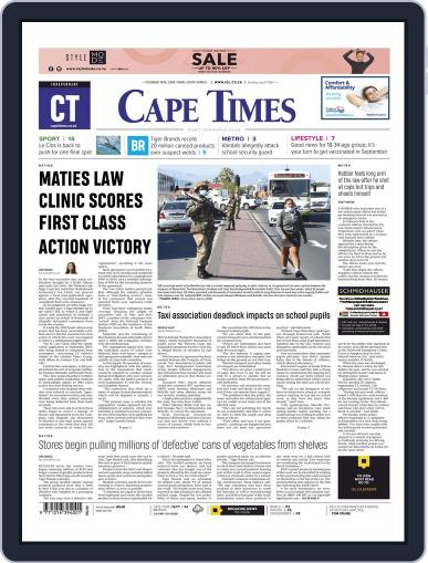 Cape Times July 27th, 2021 Digital Back Issue Cover