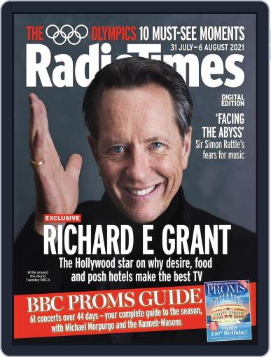 Radio Times July 31st, 2021 Digital Back Issue Cover