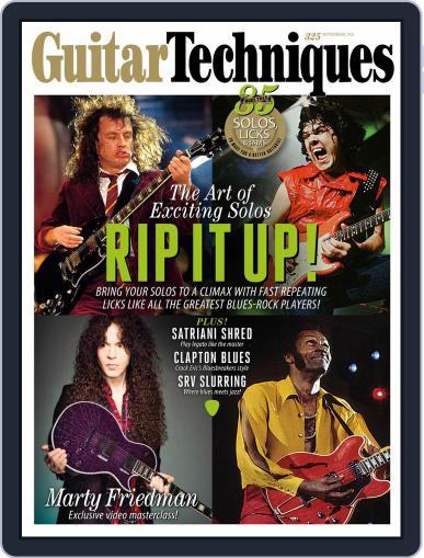 Guitar Techniques September 1st, 2021 Digital Back Issue Cover