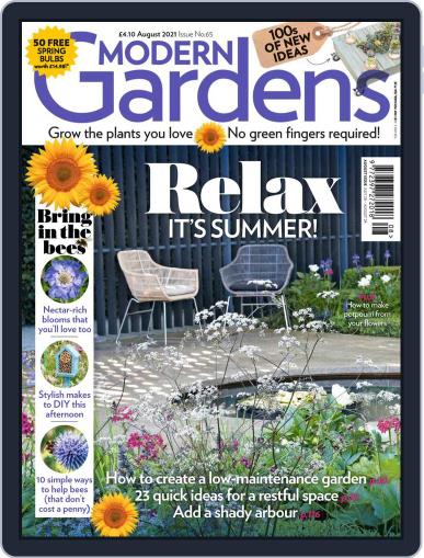 Modern Gardens August 1st, 2021 Digital Back Issue Cover