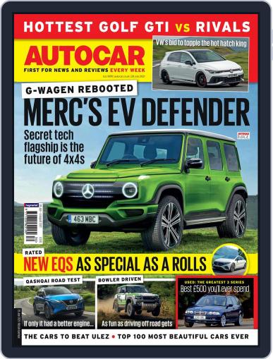 Autocar July 28th, 2021 Digital Back Issue Cover