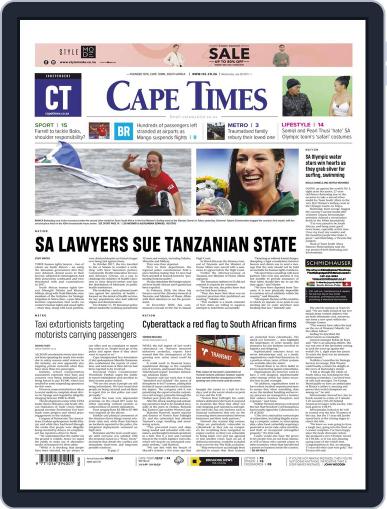 Cape Times July 28th, 2021 Digital Back Issue Cover