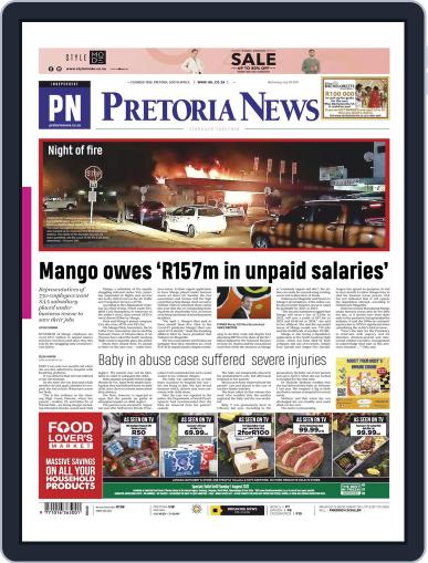 Pretoria News July 28th, 2021 Digital Back Issue Cover