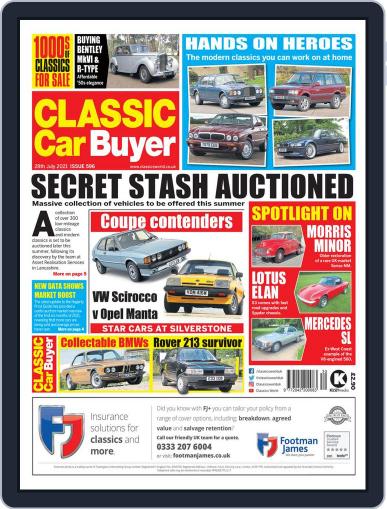 Classic Car Buyer July 28th, 2021 Digital Back Issue Cover