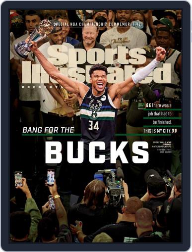 Sports Illustrated NBA Commemorative (Bucks) July 27th, 2021 Digital Back Issue Cover