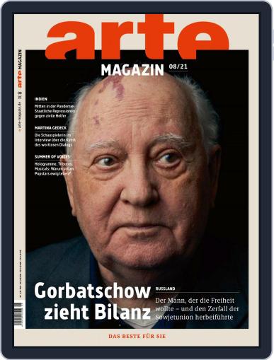 Arte Magazin (Digital) August 1st, 2021 Issue Cover
