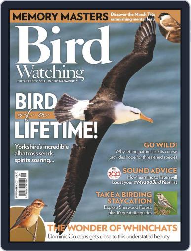 Bird Watching September 1st, 2021 Digital Back Issue Cover