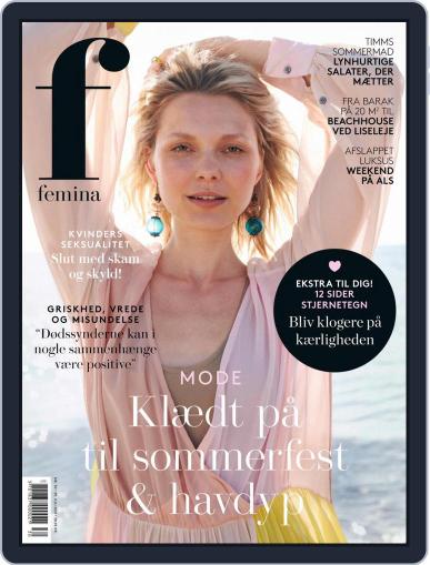 femina Denmark July 29th, 2021 Digital Back Issue Cover