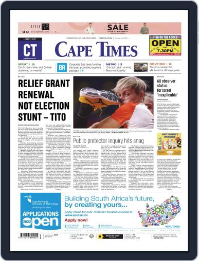 Cape Times July 29th, 2021 Digital Back Issue Cover