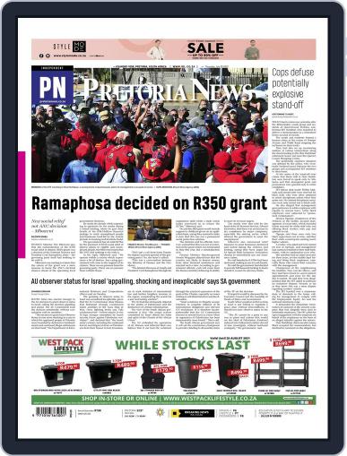 Pretoria News July 29th, 2021 Digital Back Issue Cover