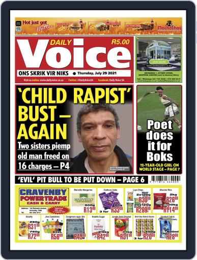 Daily Voice July 29th, 2021 Digital Back Issue Cover