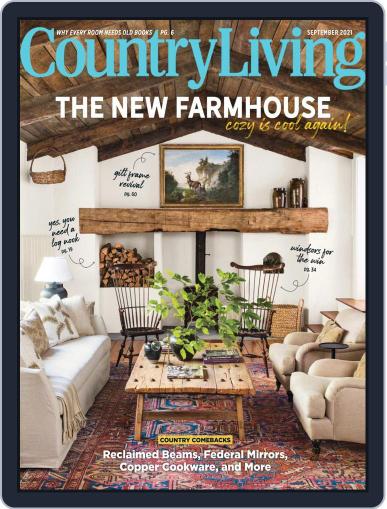 Country Living September 1st, 2021 Digital Back Issue Cover