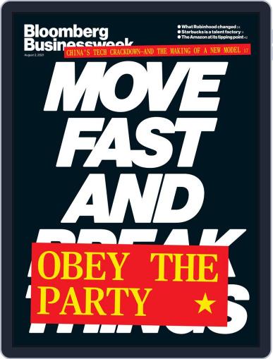 Bloomberg Businessweek-Asia Edition (Digital) August 2nd, 2021 Issue Cover