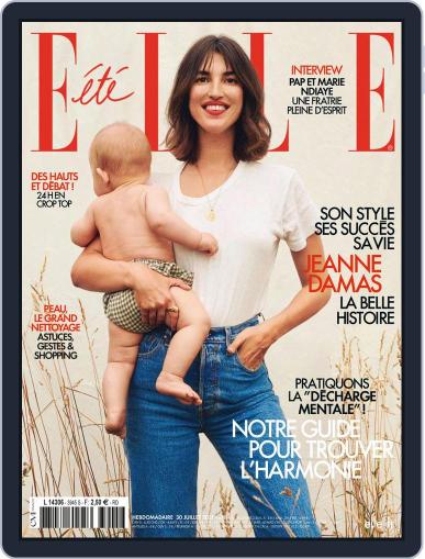 Elle France July 30th, 2021 Digital Back Issue Cover