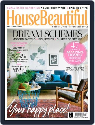 House Beautiful UK September 1st, 2021 Digital Back Issue Cover