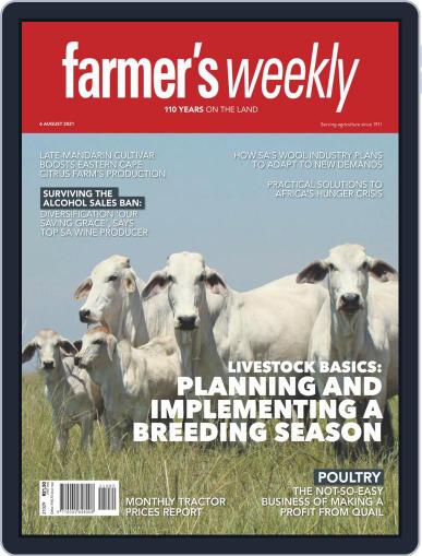 Farmer's Weekly August 6th, 2021 Digital Back Issue Cover