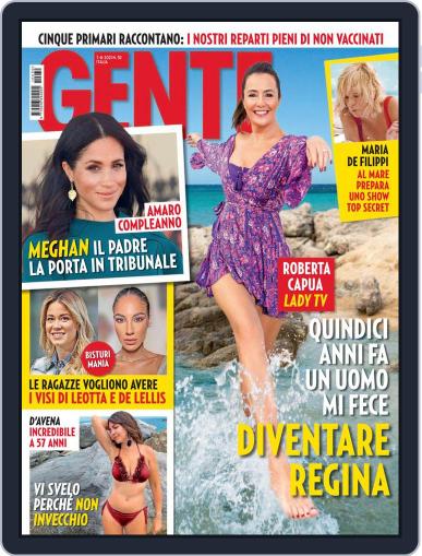 Gente August 7th, 2021 Digital Back Issue Cover