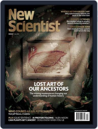 New Scientist International Edition July 31st, 2021 Digital Back Issue Cover