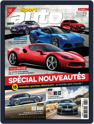 Sport Auto France August 1st, 2021 Digital Back Issue Cover