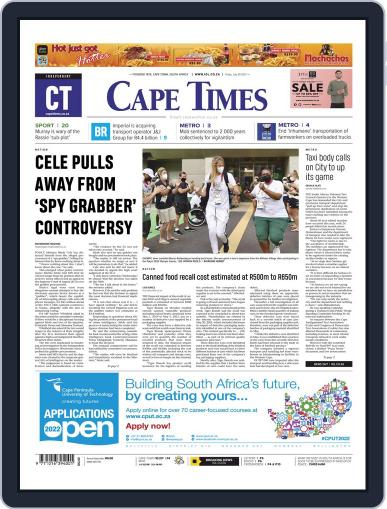 Cape Times July 30th, 2021 Digital Back Issue Cover