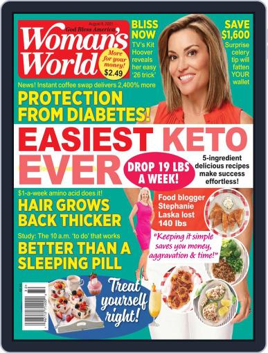Woman's World August 9th, 2021 Digital Back Issue Cover