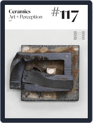 Ceramics: Art and Perception July 20th, 2021 Digital Back Issue Cover