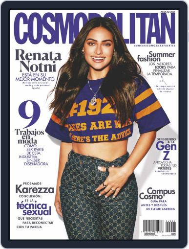 Cosmopolitan México August 1st, 2021 Digital Back Issue Cover
