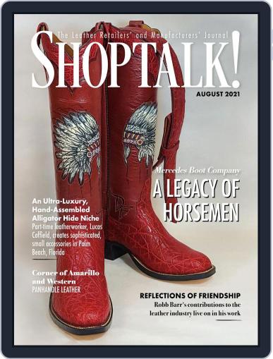 Shop Talk! August 1st, 2021 Digital Back Issue Cover