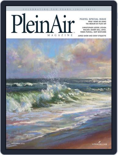Pleinair August 1st, 2021 Digital Back Issue Cover