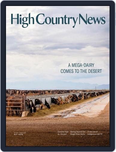 High Country News August 1st, 2021 Digital Back Issue Cover