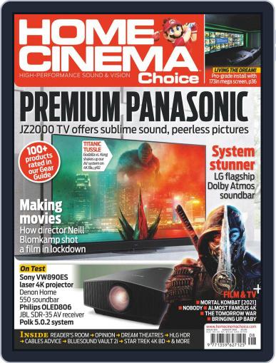 Home Cinema Choice August 1st, 2021 Digital Back Issue Cover