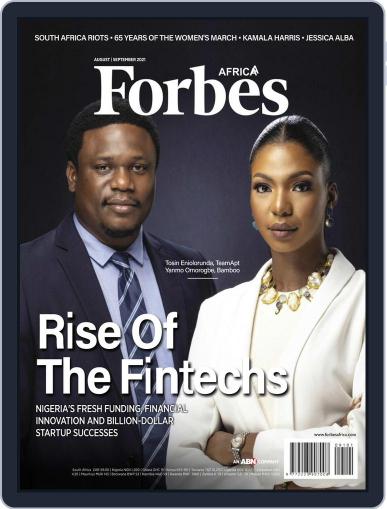 Forbes Africa August 1st, 2021 Digital Back Issue Cover