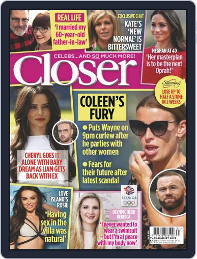 Closer August 7th, 2021 Digital Back Issue Cover