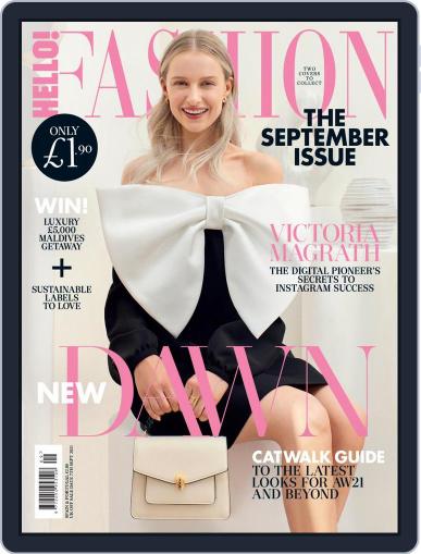HELLO! Fashion Monthly September 1st, 2021 Digital Back Issue Cover