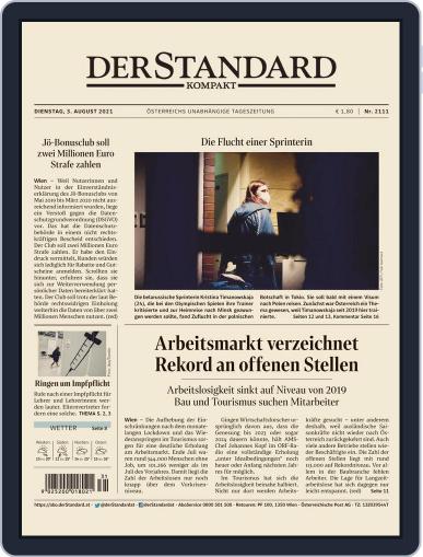 STANDARD Kompakt August 3rd, 2021 Digital Back Issue Cover