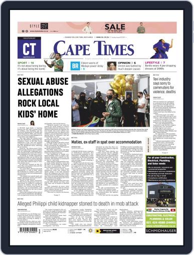 Cape Times August 3rd, 2021 Digital Back Issue Cover