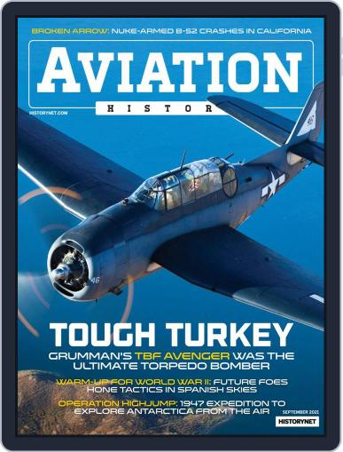 Aviation History September 1st, 2021 Digital Back Issue Cover