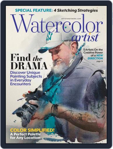 Watercolor Artist June 1st, 2021 Digital Back Issue Cover