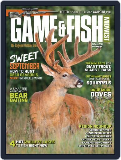 Game & Fish Midwest September 1st, 2021 Digital Back Issue Cover