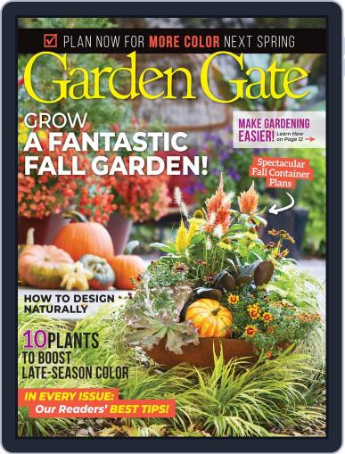 Garden Gate September 1st, 2021 Digital Back Issue Cover