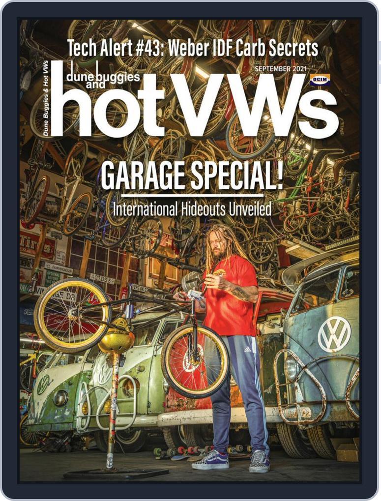dune buggies and hotVWs September 1st, 2021 Digital Back Issue Cover